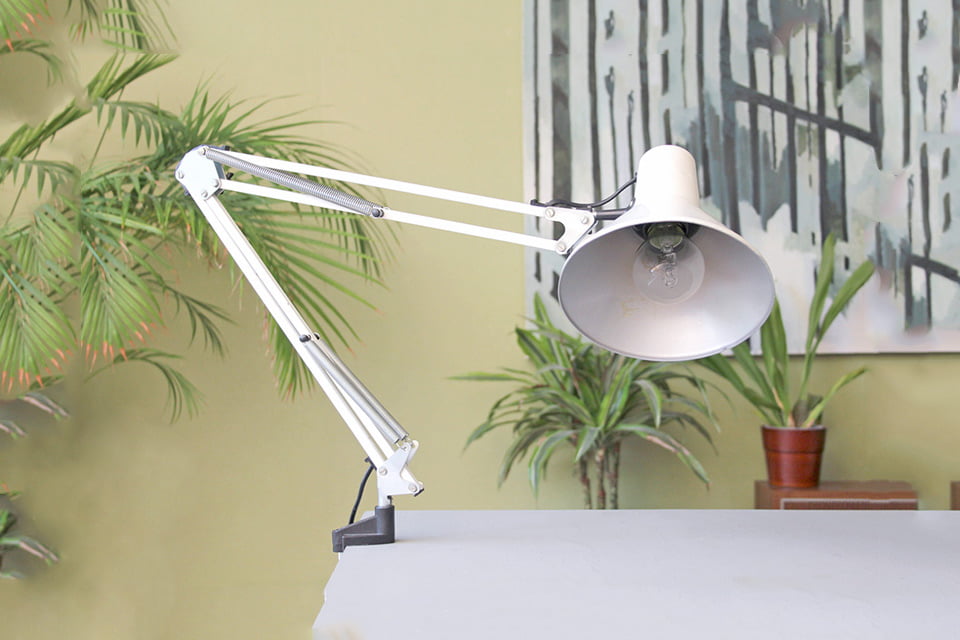 vintage architectenlamp