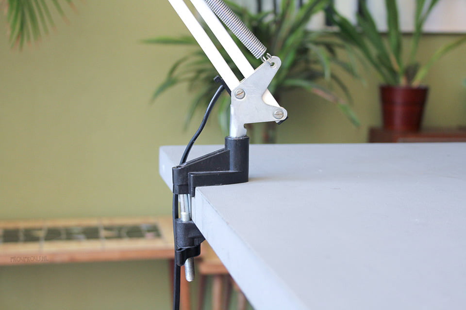 Vintage architectenlamp