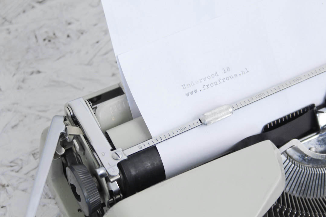 Underwood 18 typemachine