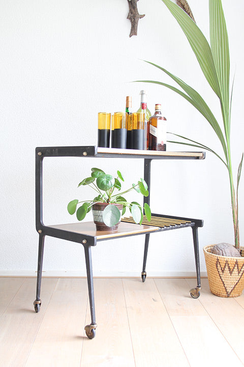 Franse vintage trolley