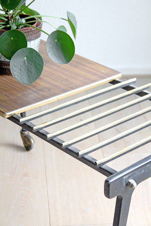 Franse vintage trolley