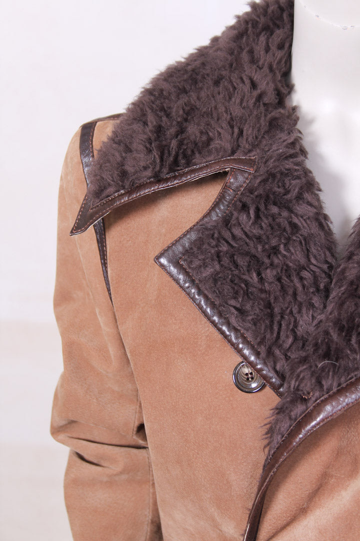 Bruine lammy coat