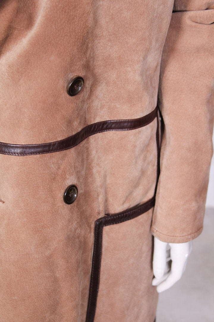 Bruine lammy coat