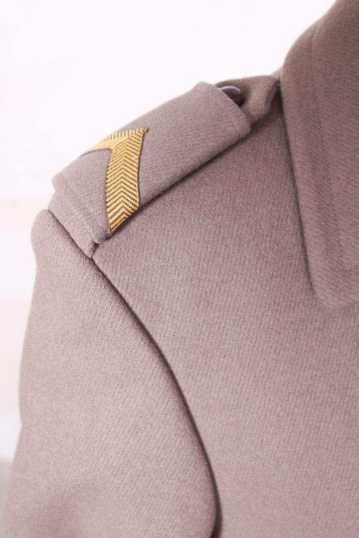 1978 Vintage wollen trenchcoat korporaal M