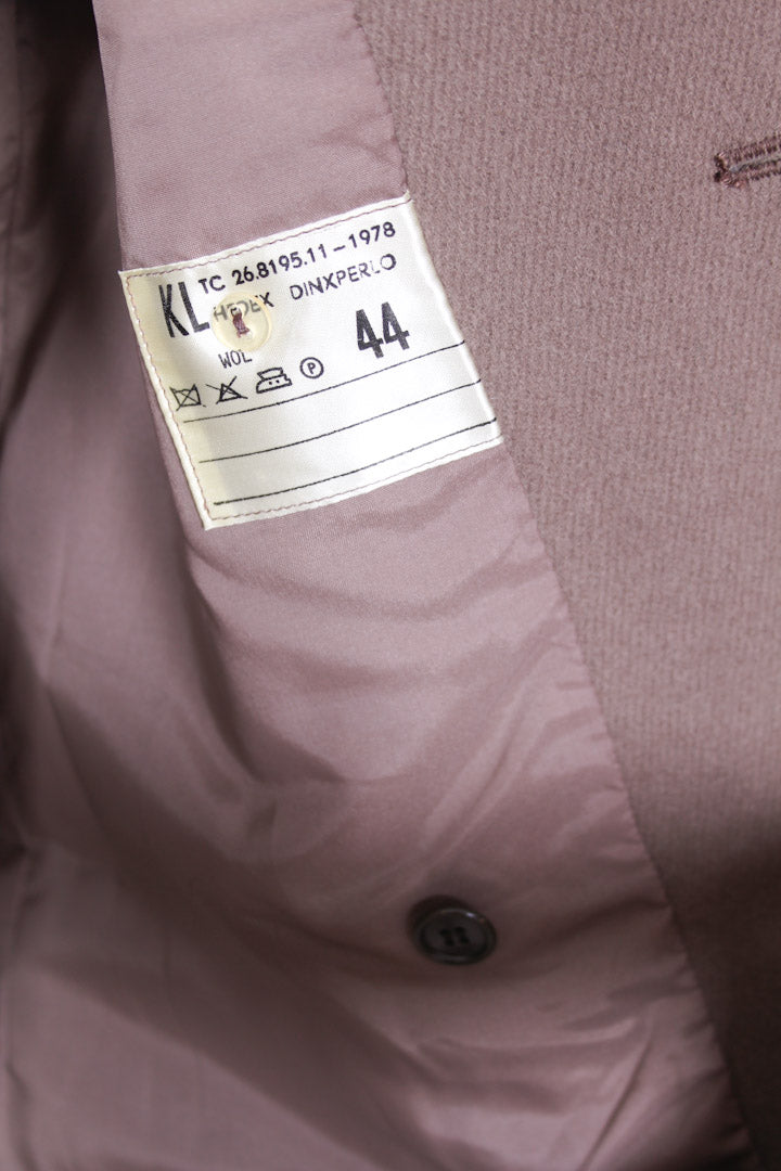 1978 vintage wollen trenchcoat
