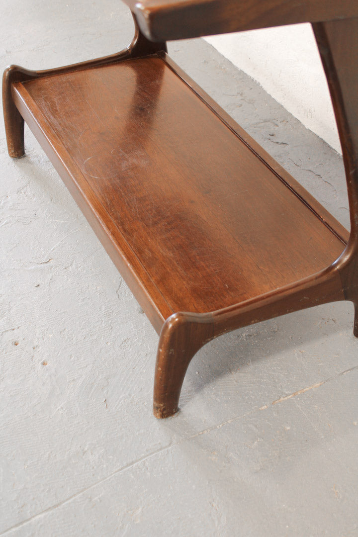 Jaren 50/60 bijzettafel vintage teak
