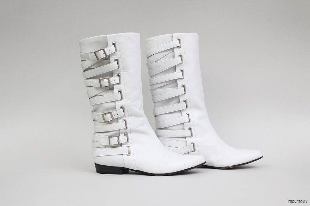 Witte Marc Jacobs laarzen maat 35,5