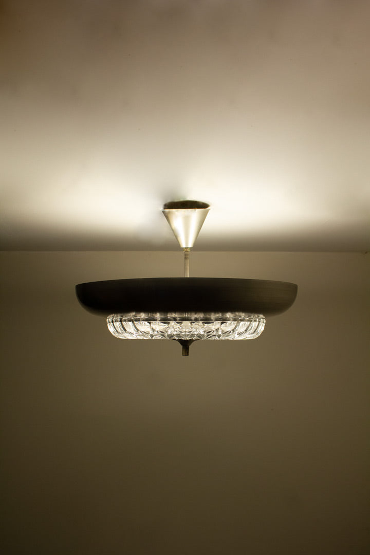 60s Bauhaus vintage luster hanglamp