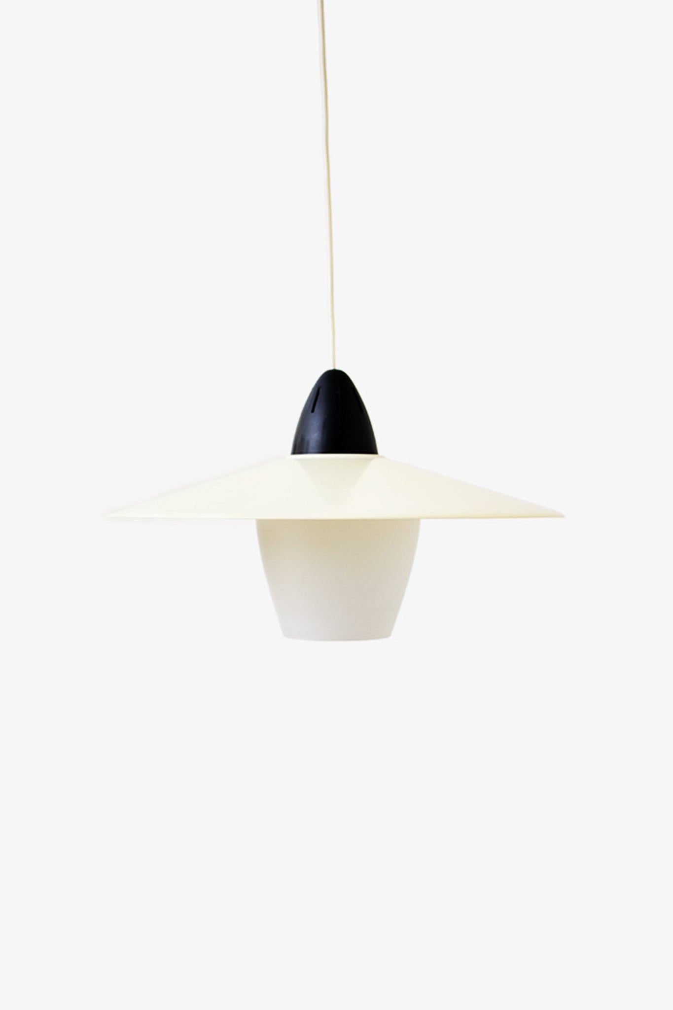 Vintage 60’s Philips hanglamp beige