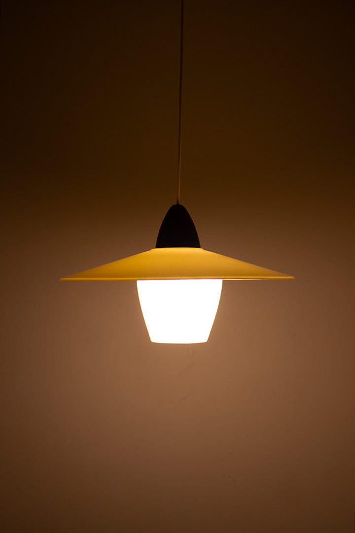 Vintage 60’s Philips hanglamp beige