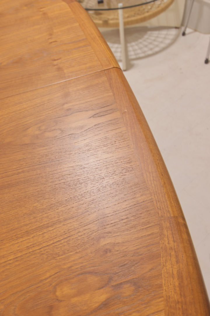 60s vintage Dyrlund eettafel met schaakbord