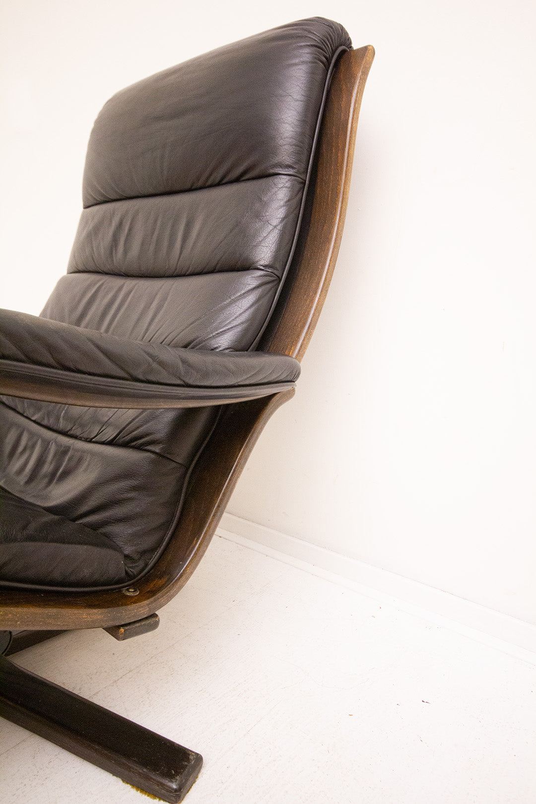 70s Zweedse G-Mobel draaifauteuil