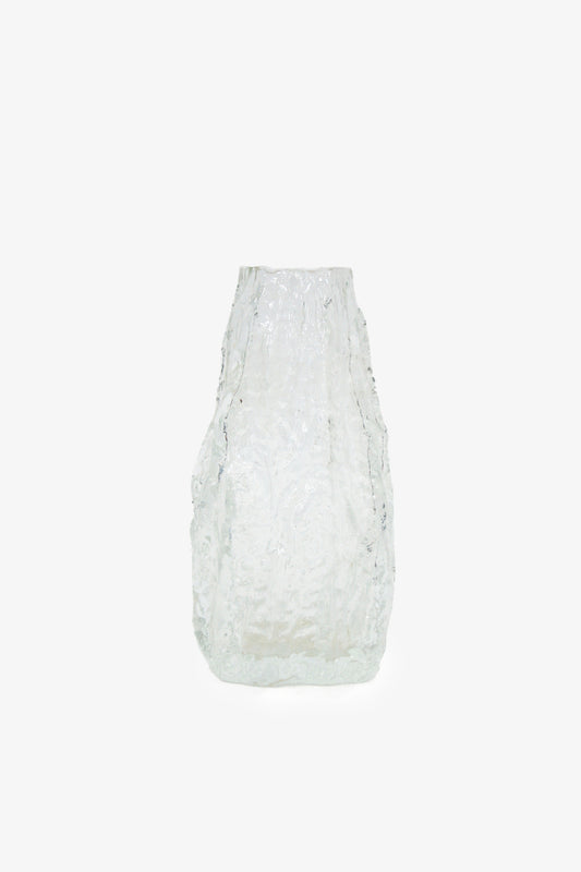  70s ijsglas vaas Ingrid Glashutte