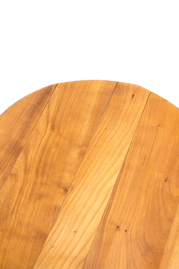 Houten eetkamerstoelen met spijlen
