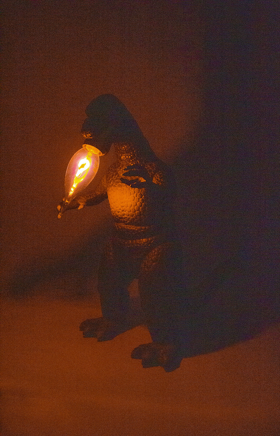 80s Dor Mei Godzilla lamp