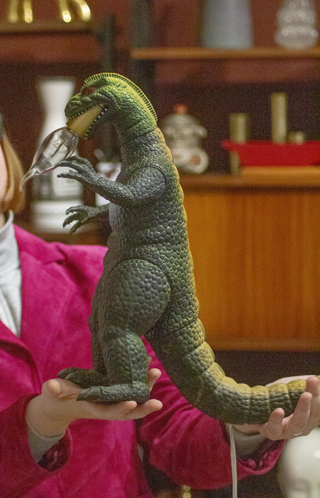 80s Dor Mei Godzilla lamp