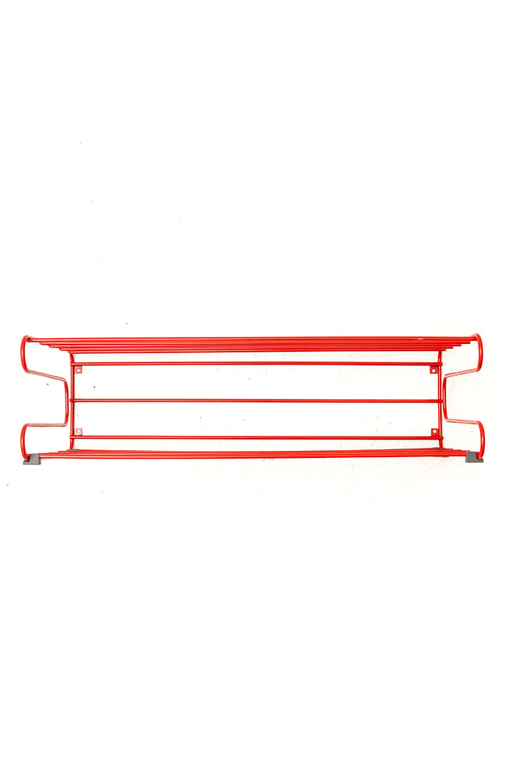 80s Ikea Frän rode draadstalen kapstok in Tomado Pilastro stijl