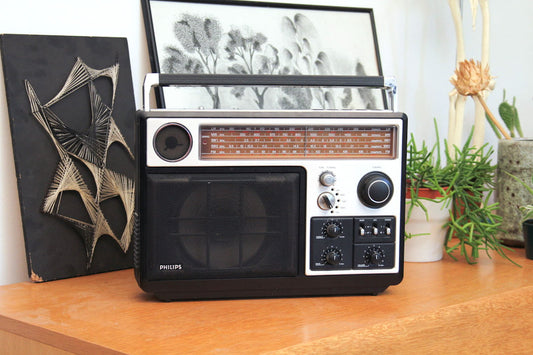 vintage portable radio