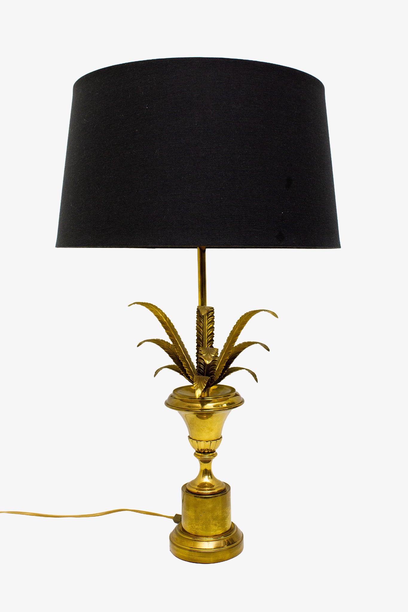 80’s messing neo-klassieke tafellamp Maison Charles