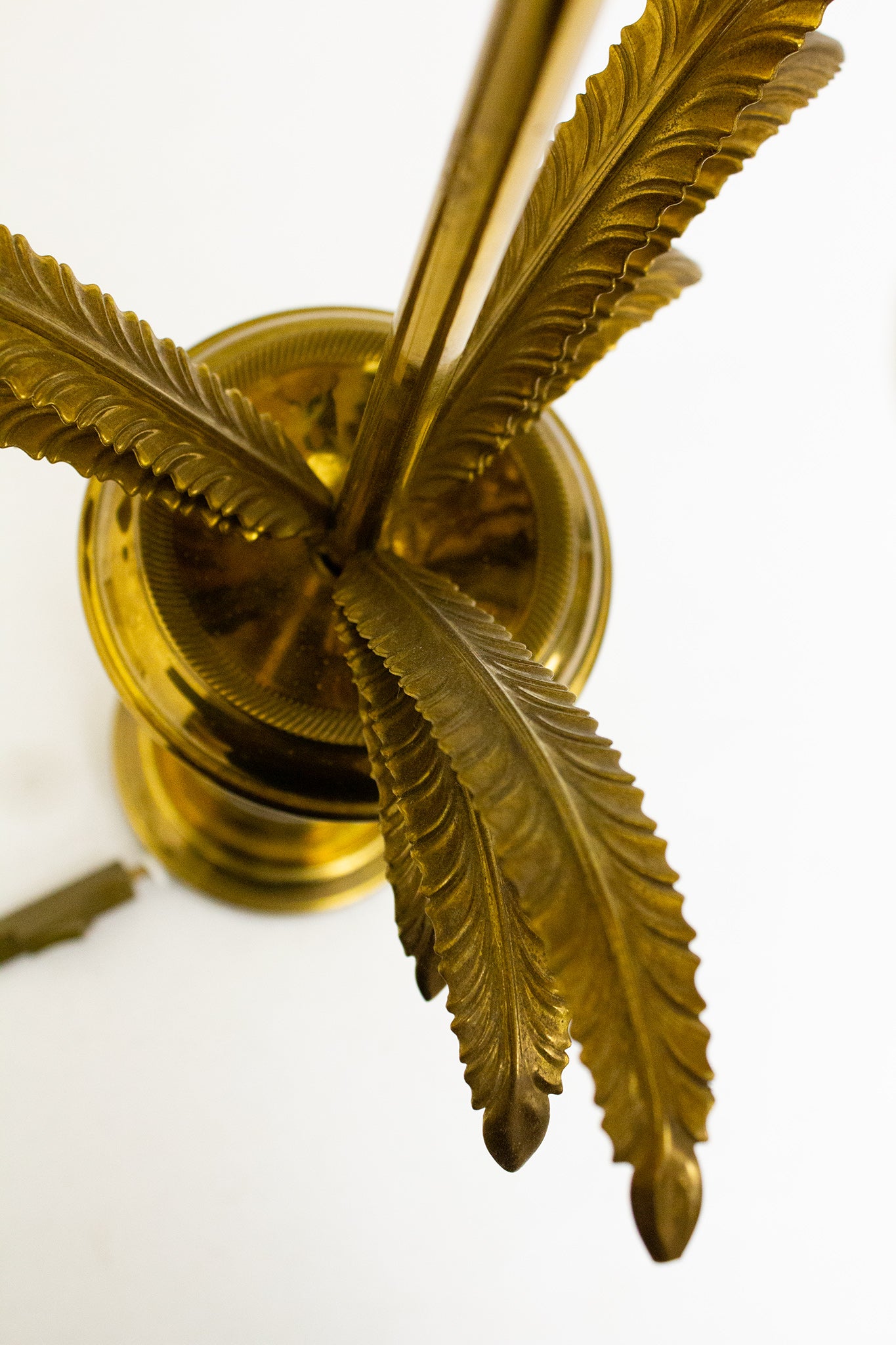 80’s messing neo-klassieke tafellamp Maison Charles