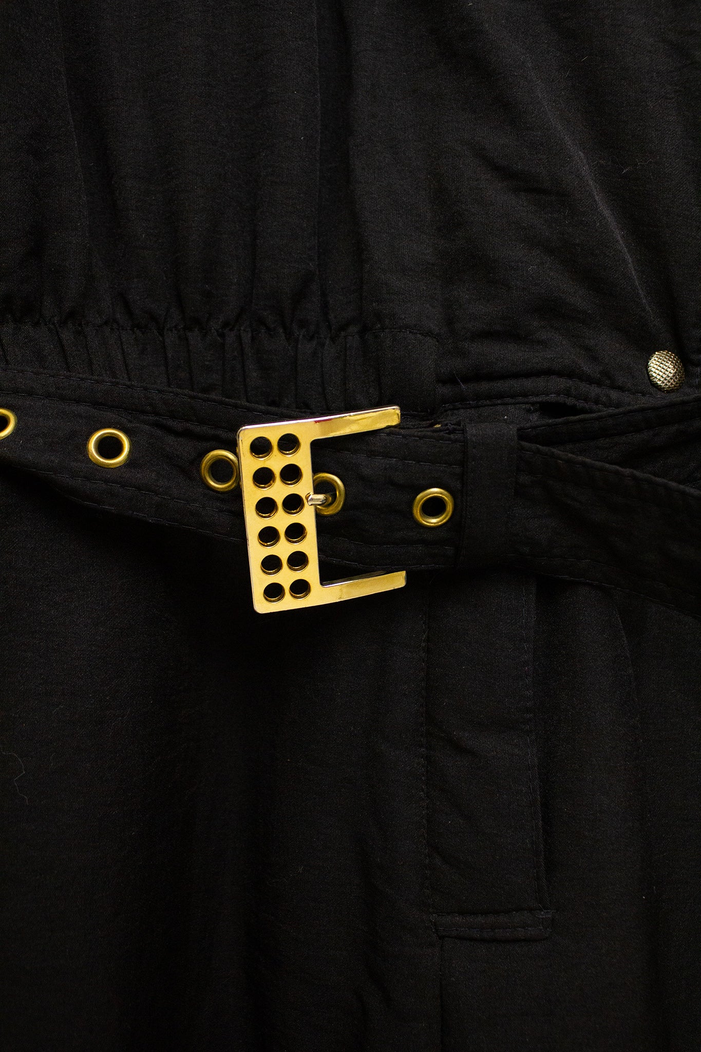 80’s vintage ski-pak wereldsteden met ceintuur