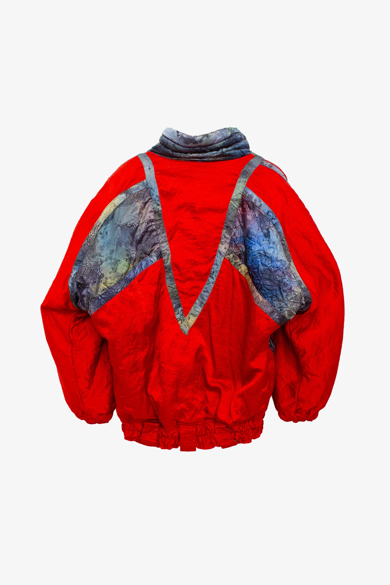 90’s rood vintage 2-delig ski-pak 
