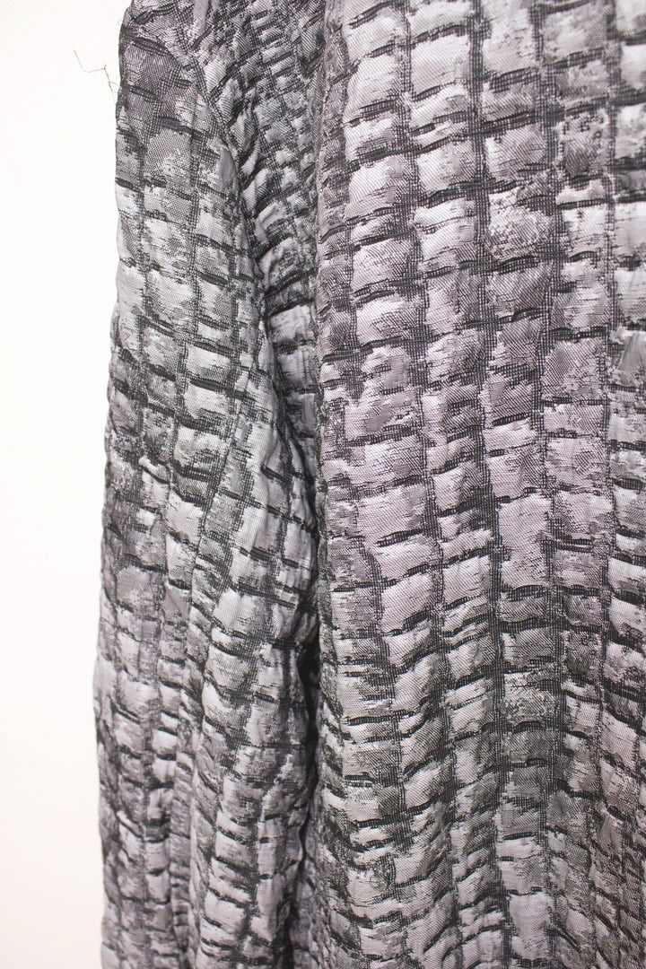 90s Vivienne Westwood Anglomania sweater met zilverkleurig textuur