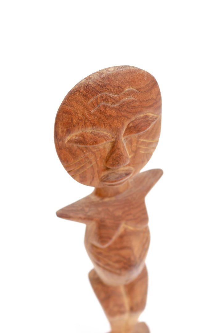 frikaans vruchtbaarheidsbeeld van hout