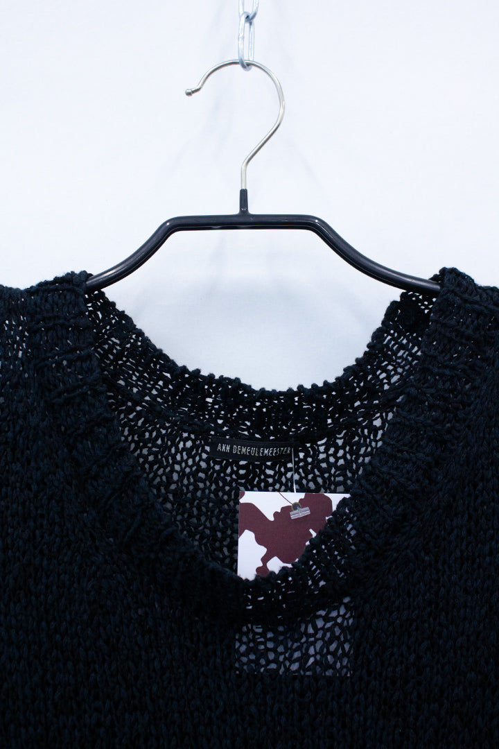 Ann Demeulemeester opengebreide oversized trui