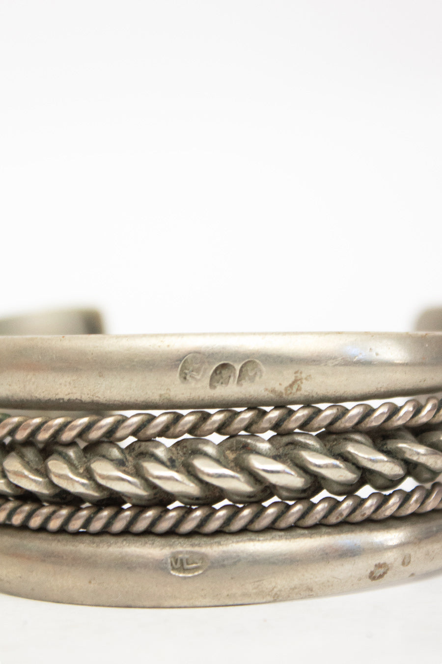 Antieke zilveren Bedoeïenen armband 'asawir'