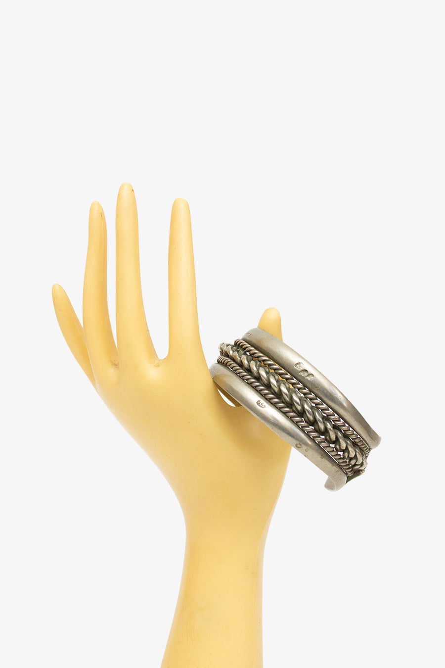 Antieke zilveren Bedoeïenen armband 'asawir'