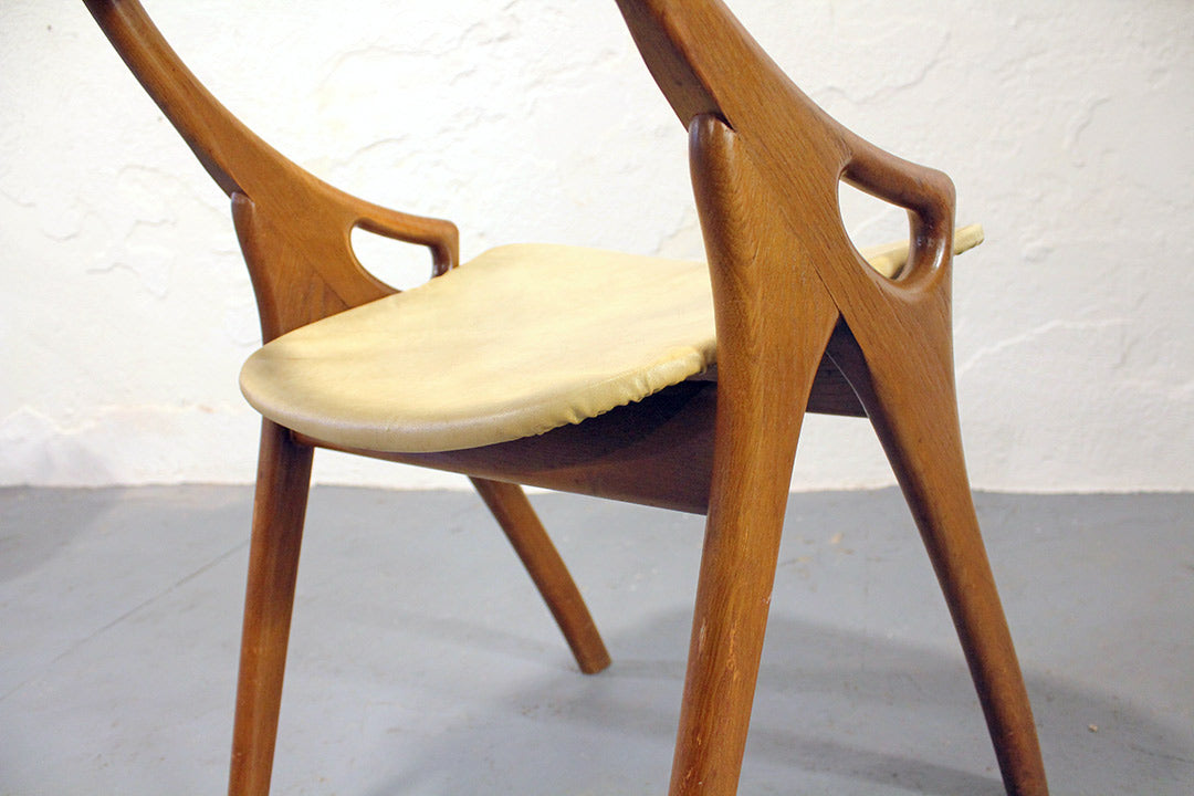 Arne Hovmand Olsen vintage eetkamerstoelen
