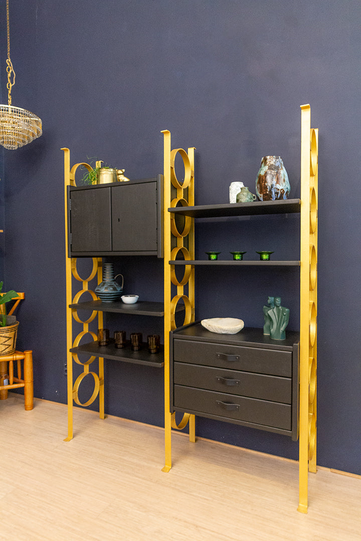 Art Deco wandkast jaren 70