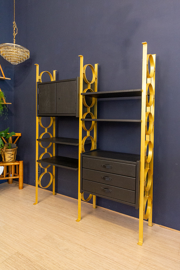 Art Deco wandkast jaren 70