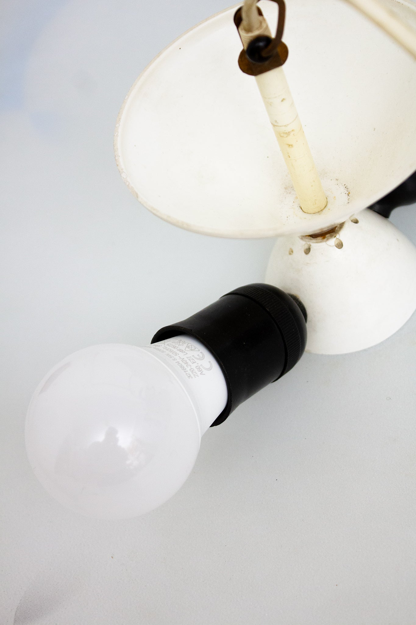 Jaren 50/60 mid-century art deco plafonnière bloem