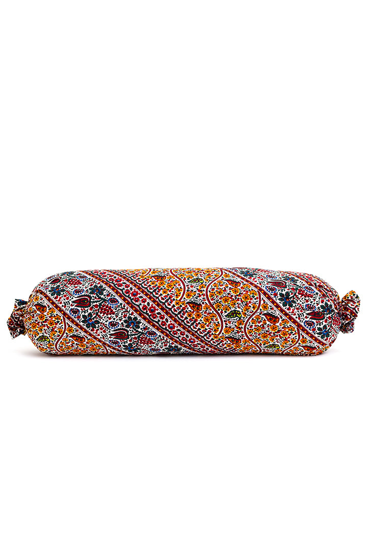 Bantal Guling Indonesisch rolkussen met vintage batik bloemenprint