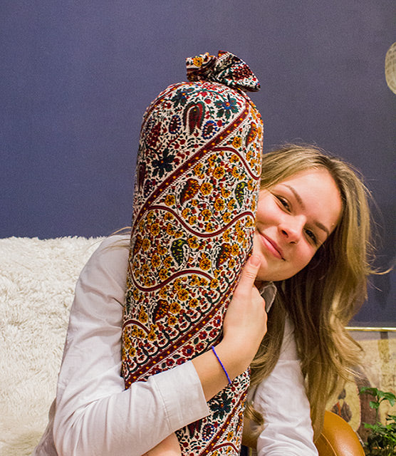 Bantal Guling Indonesische rolkussen met bloemenprint