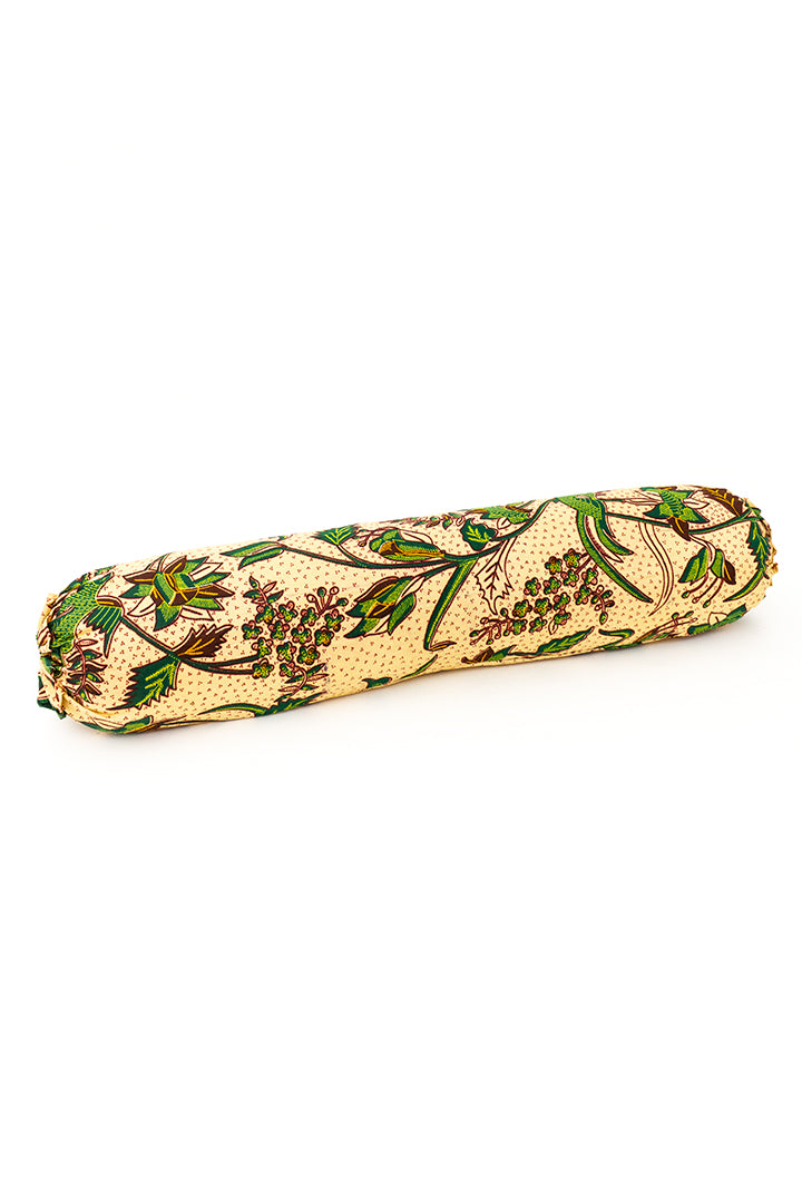 Bantal guling Indonesisch rolkussen handgemaakt van vintage stof – 75 cm