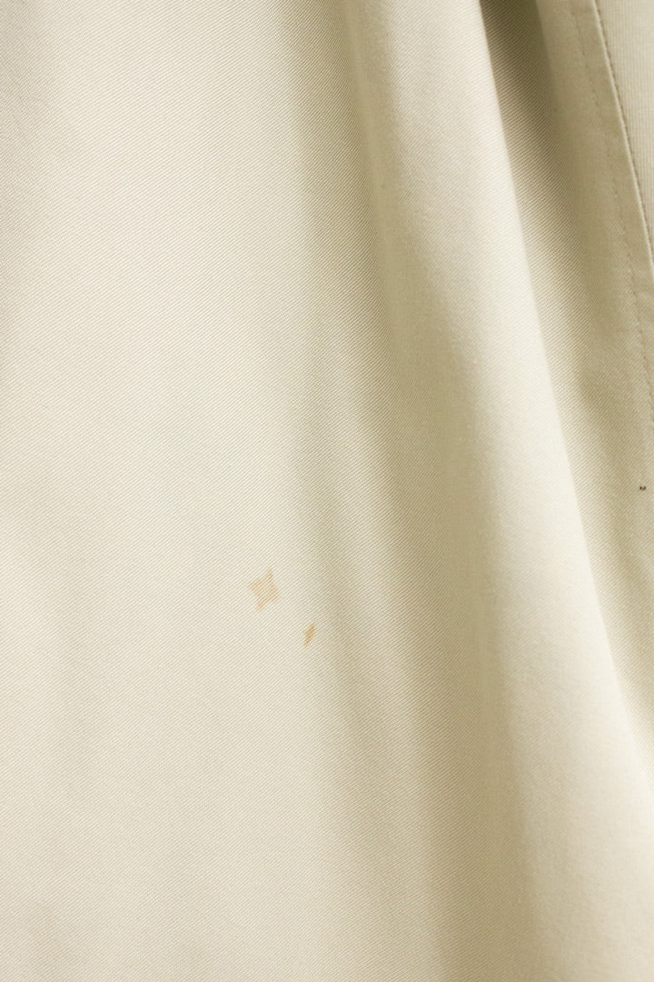 Beige vintage A-lijn Burberry trenchcoat