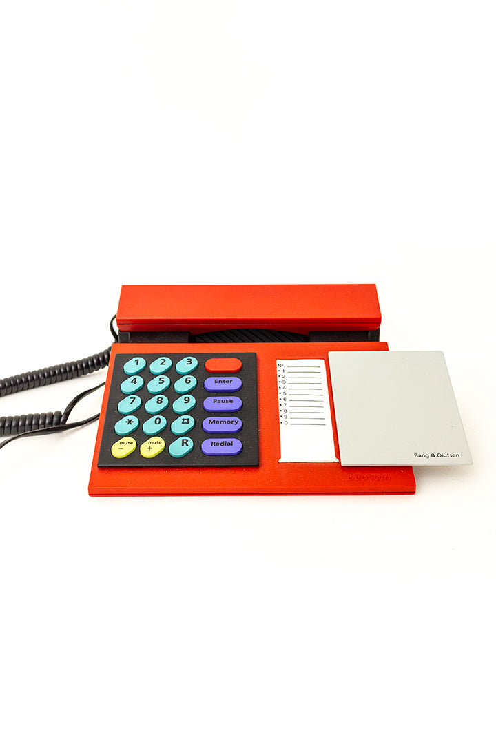 Beocom 1000 rode analoge telefoon Bang & Olufsen 1986