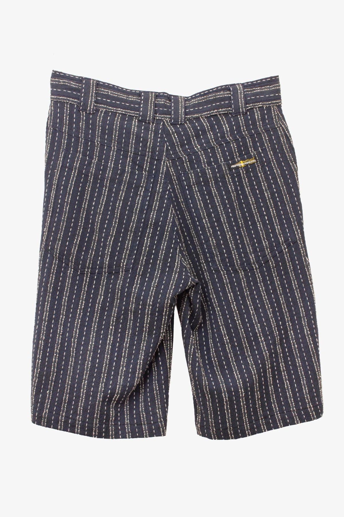 Blauw wit katoenen deadstock Y2K Hot Buttered culottes