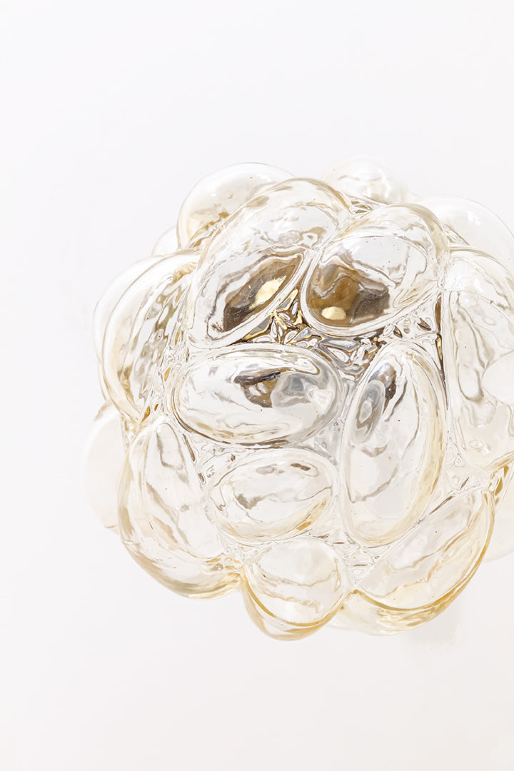 Bubbel hanglamp Helena Tynell & Heinrich Gantenbrink voor Glashutte Limburg jaren 60
