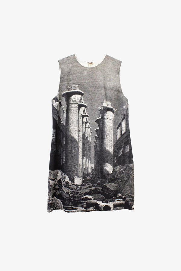 Carven cruise 2011 jurk met Egyptische print
