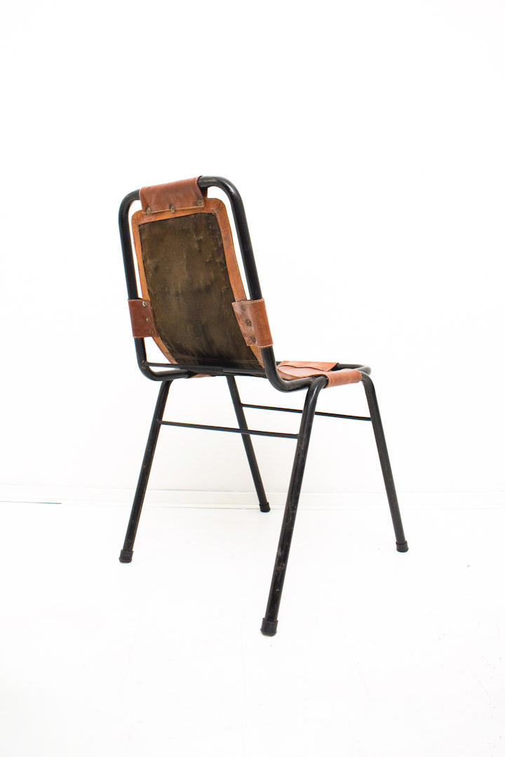 Set "Les Arcs" stoelen Charlotte Perriand jaren 60