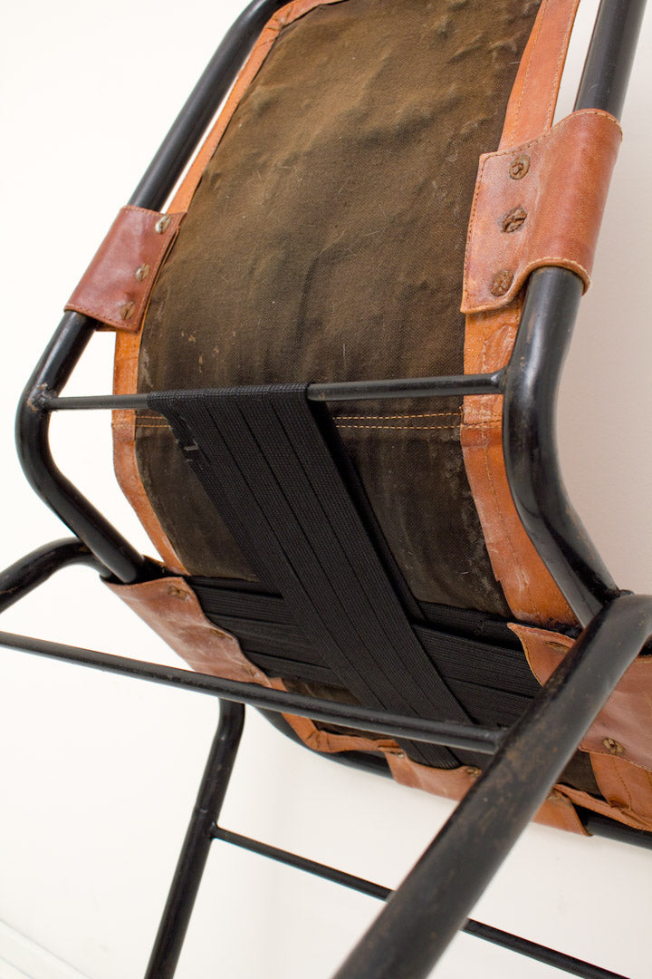 Set "Les Arcs" stoelen Charlotte Perriand jaren 60