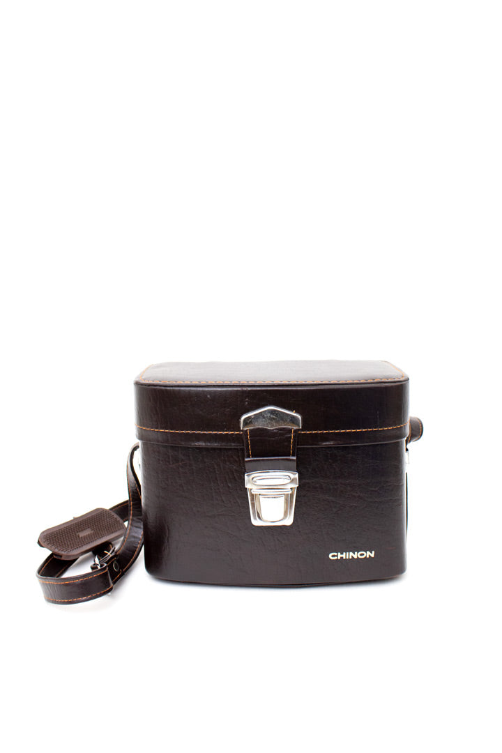 Chinon vintage cameratas donkerbruin
