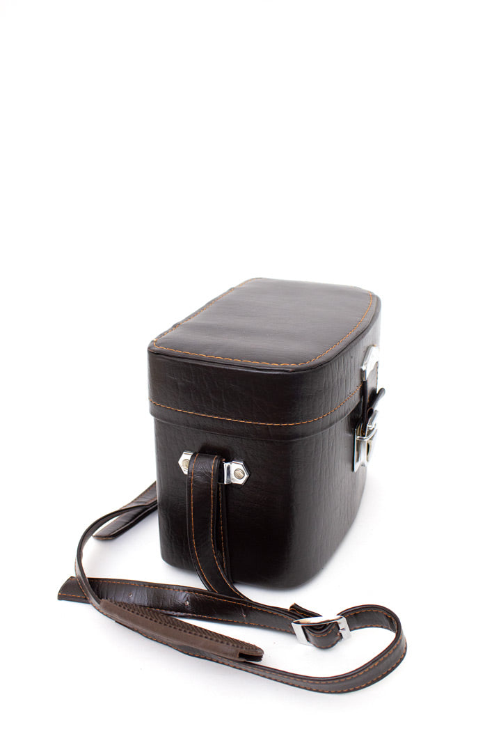 Chinon vintage cameratas donkerbruin