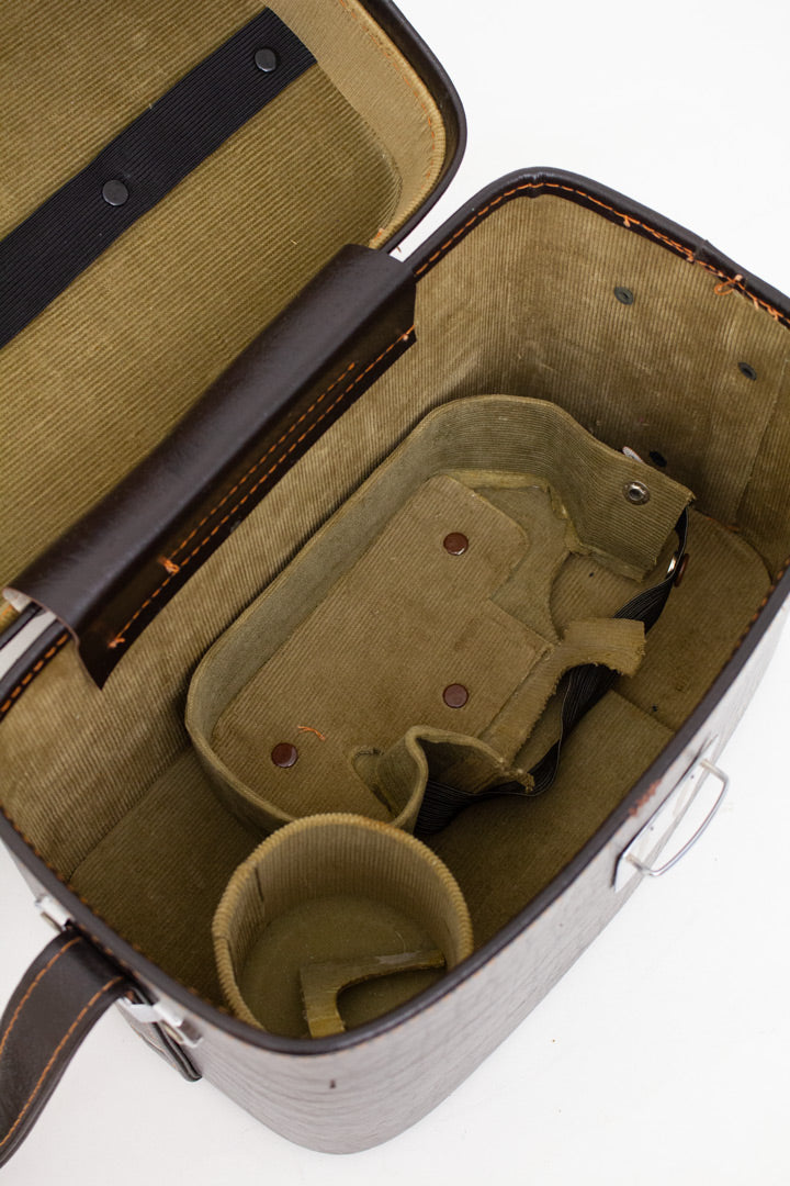 Chinon vintage cameratas donkerbruin