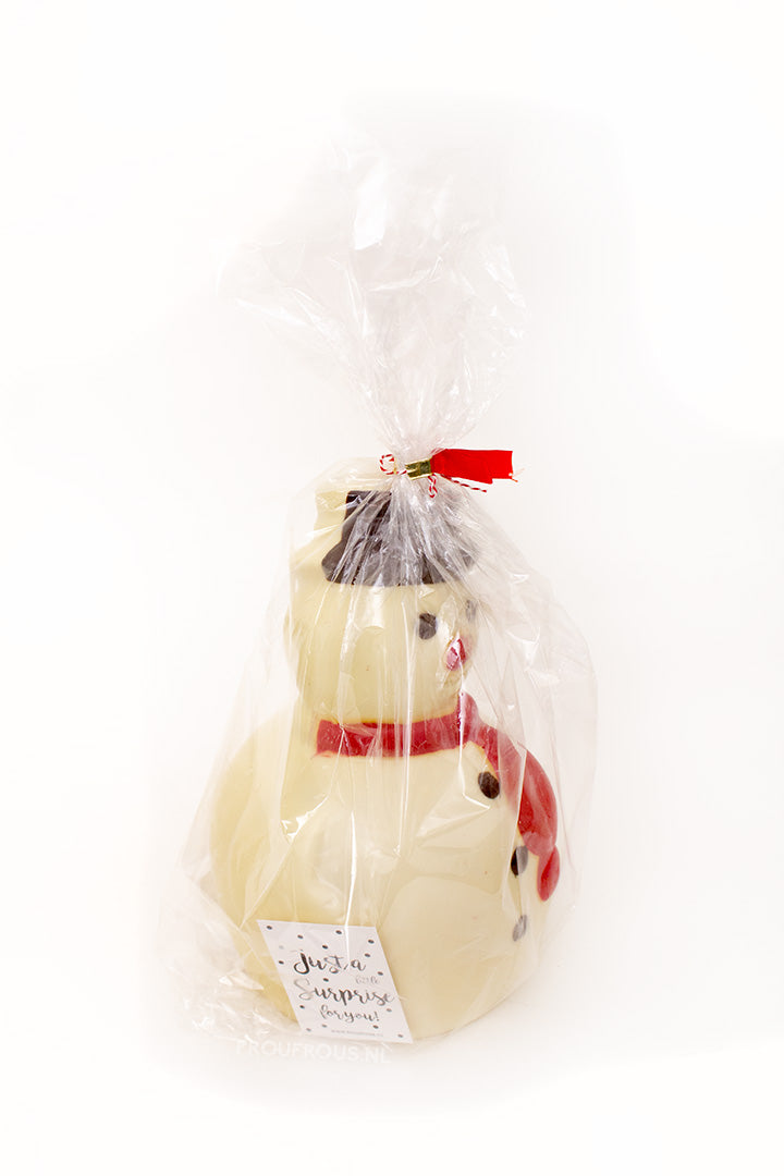Chocolade Sneeuwpop XL Wit