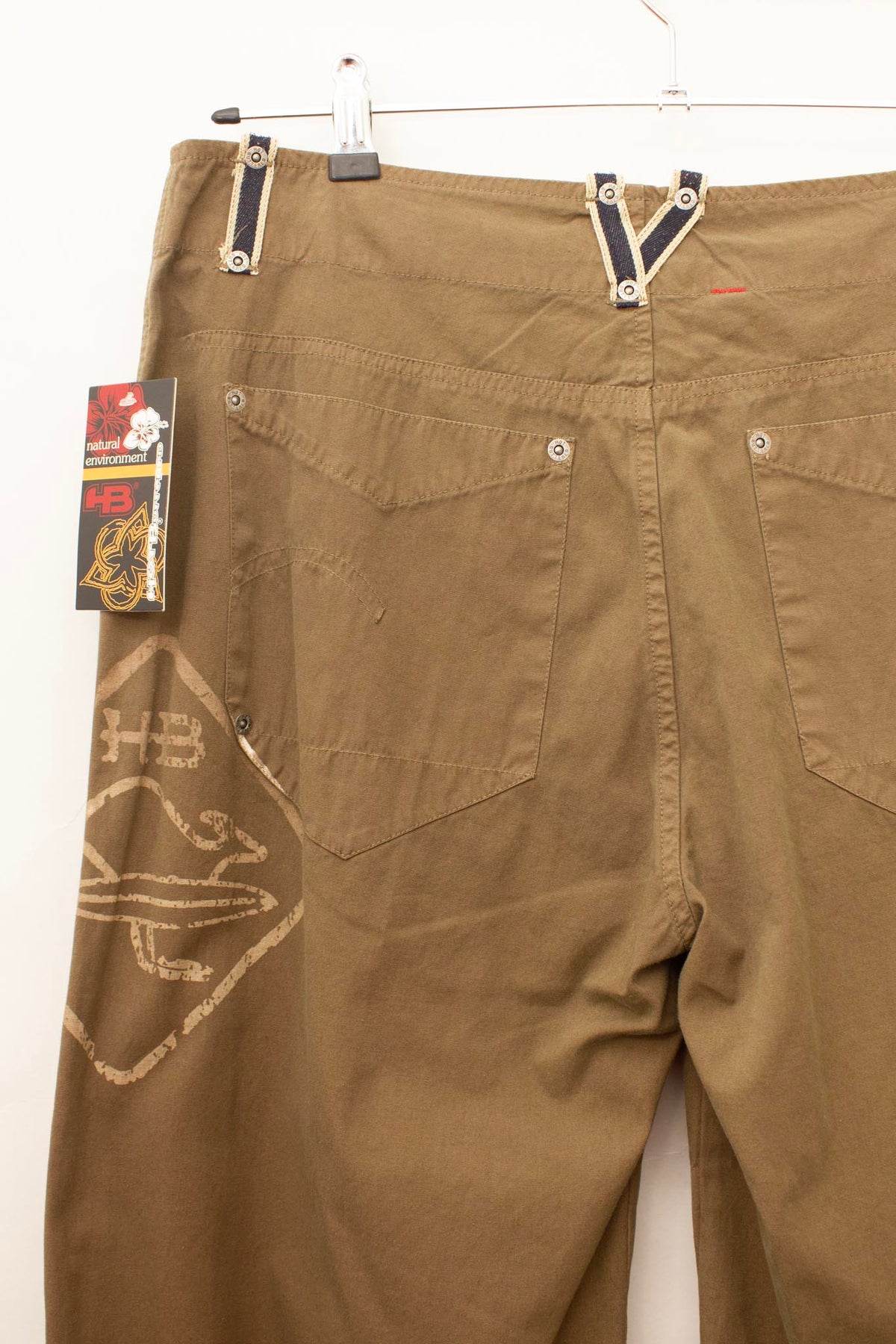 Deadstock Y2K Hot Buttered skate cargo broek